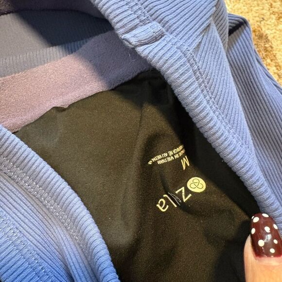 Zella Anytime Rib Racerback Tank Top Medium - Picture 5 of 6